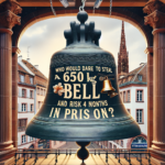 découvrez l'histoire insolite de la tentative de vol d'une cloche de 650 kilos à strasbourg, risquant 4 mois de prison.