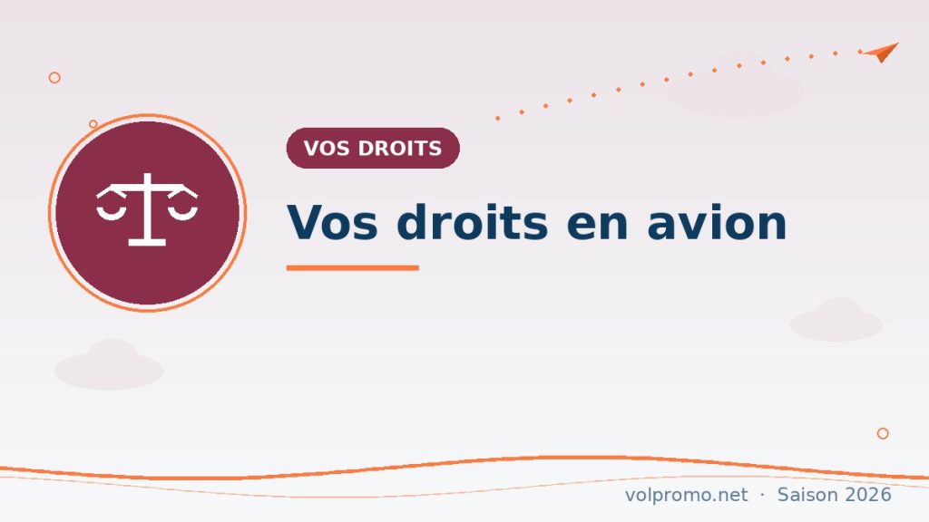 Vos droits en avion : le guide complet du passager (2026)